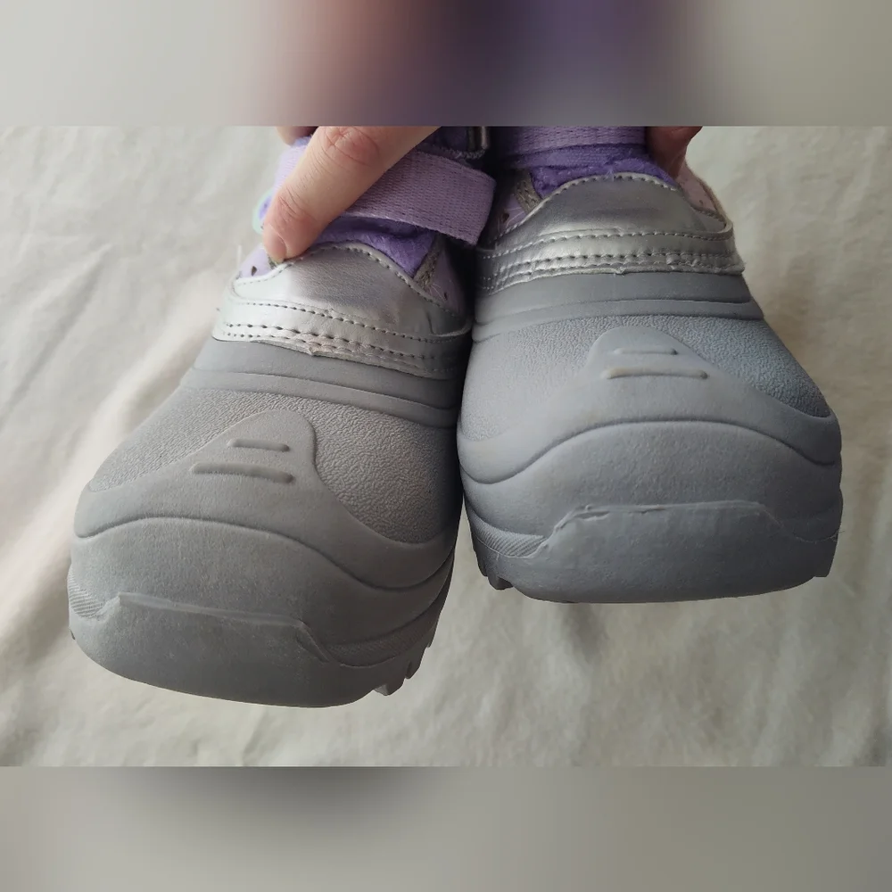 Jambu Kid Lilac & Aqua Nydia Snow Boots Size 5M